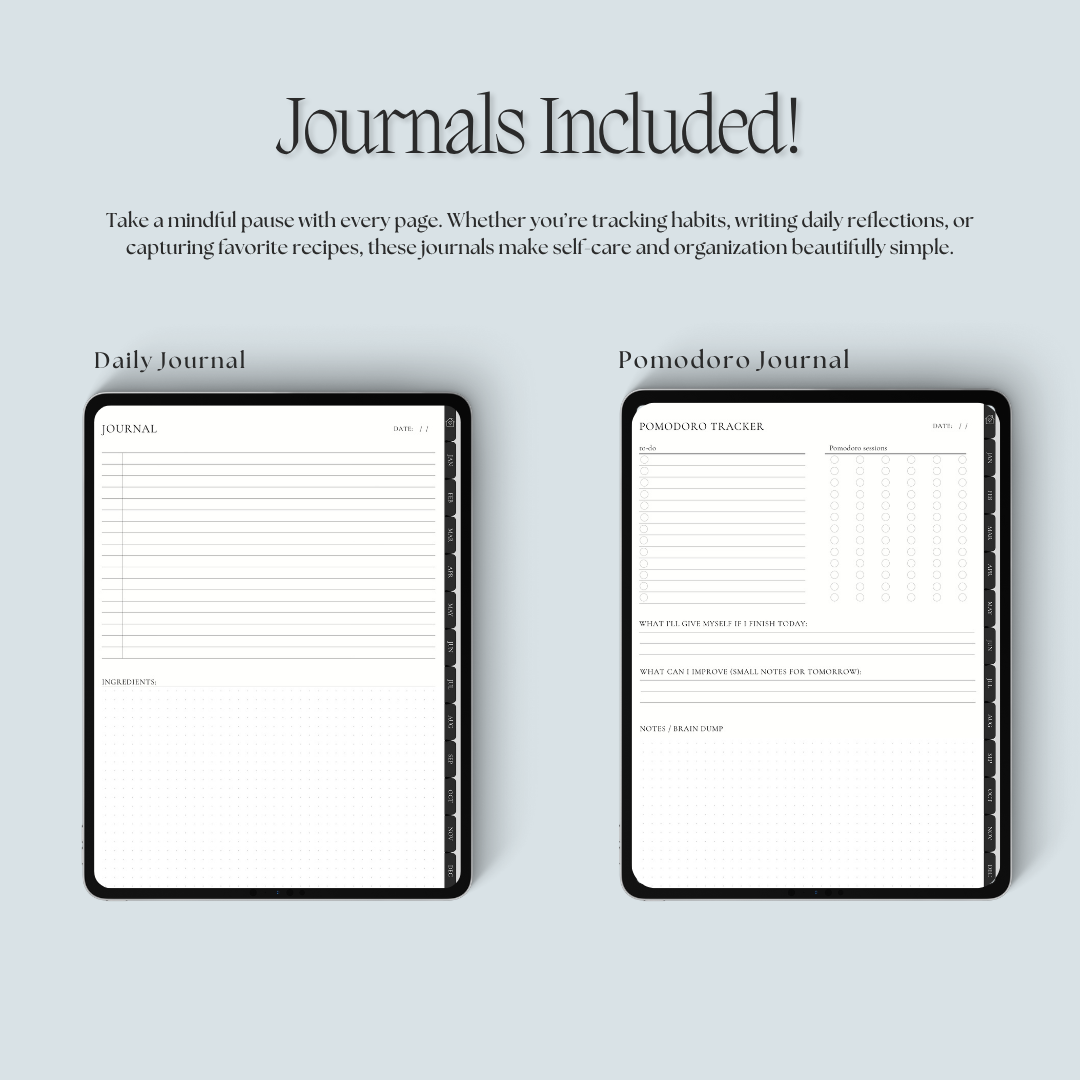 The Dream Life Digital Planner - Undated • Hyperlinked