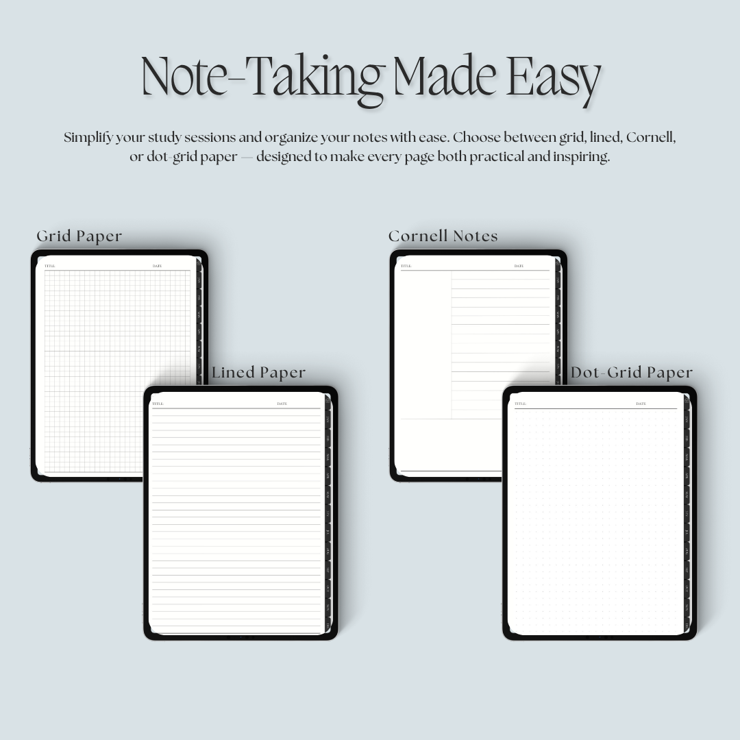 The Dream Life Digital Planner - Undated • Hyperlinked