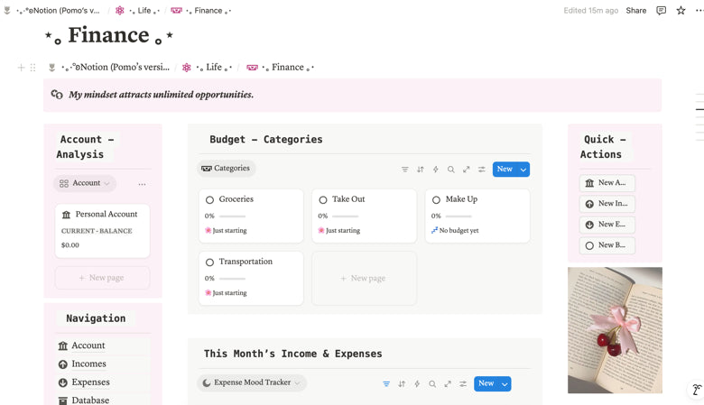 🌸✨ Hot Girl Mid-Year Reset | Notion Template ✨🌸