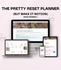 🌸✨ Hot Girl Mid-Year Reset | Notion Template ✨🌸